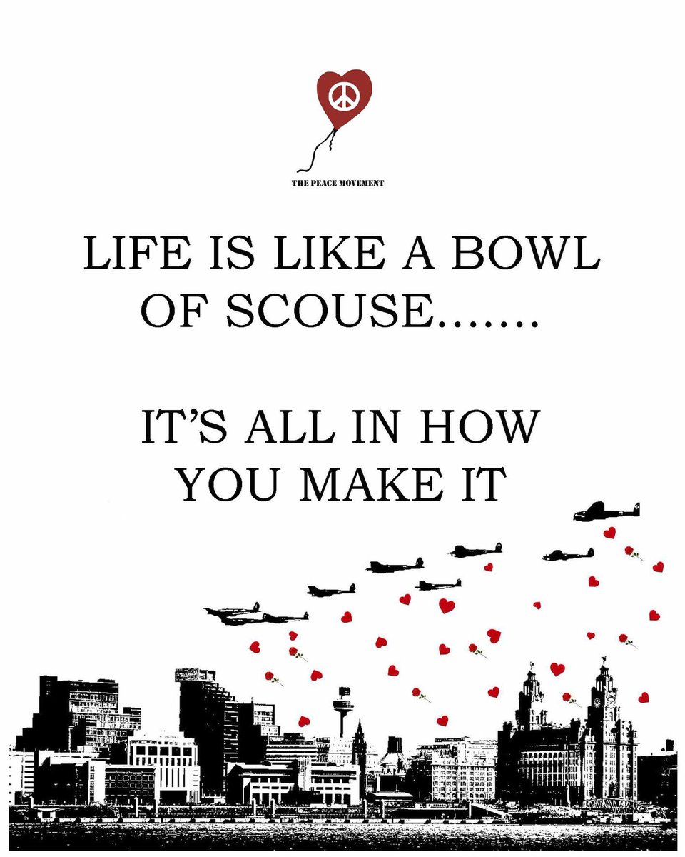 thepeacemovemnt's tweet photo. Just over half a million people living in this city and everyone's scouse always tastes different..... Mind blown! 💥 https://t.co/mIKa0O779r