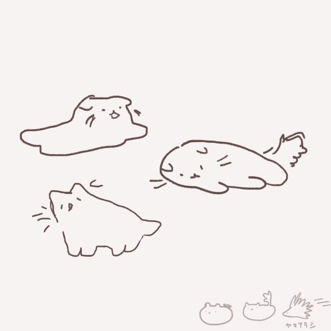 びっくりしちゃってこんなのしか描けない...描きます? 