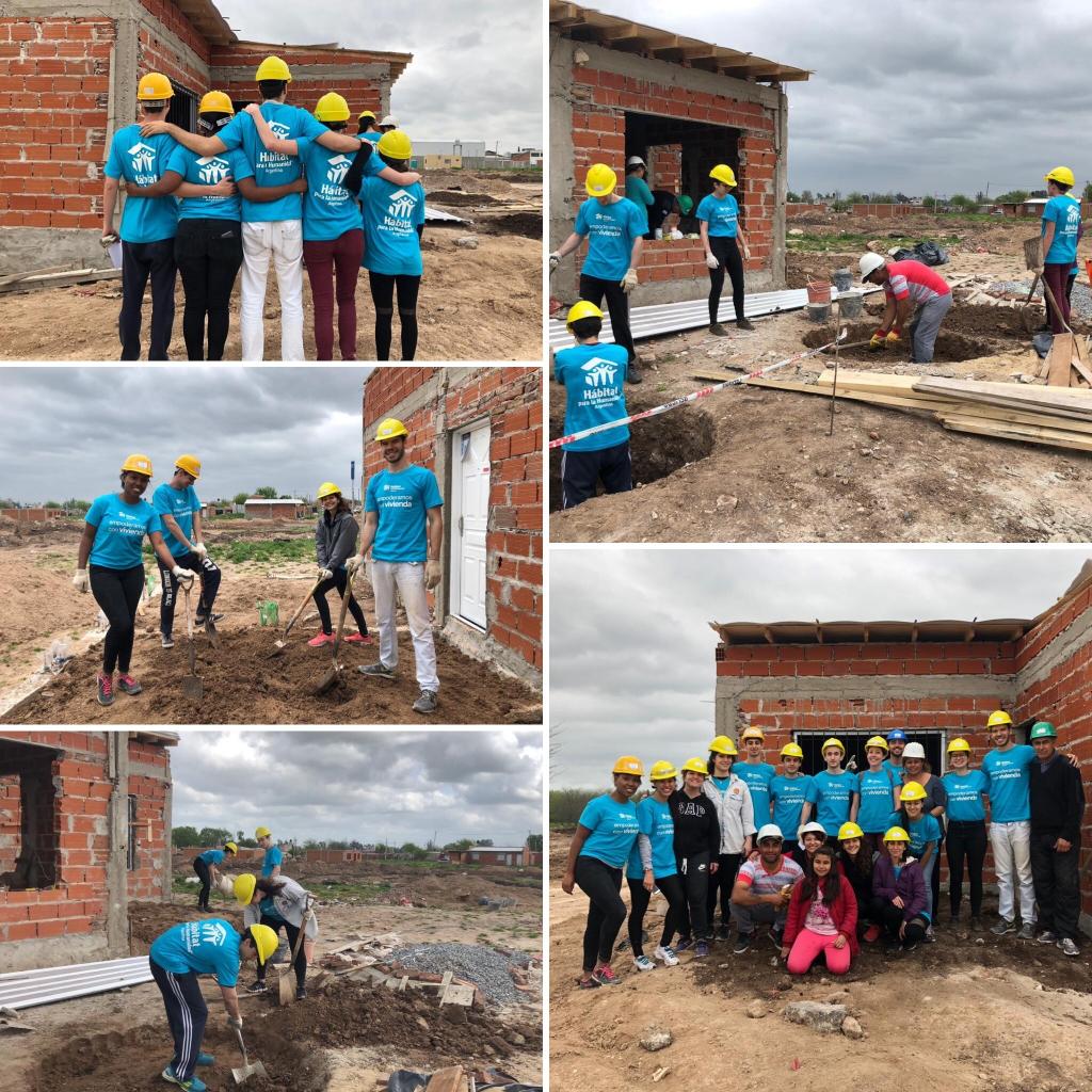 EY_GDSCareers's tweet photo. #EYGDSArgentina collaborates with Habitat to help build houses for families in need. Our people who volunteered for this cause had an exhausting but immensely rewarding experience. Some glimpses of their hard work and collaboration for the cause ... #EYCARES #BetterWorkingWorld https://t.co/RJHZBYtG6W