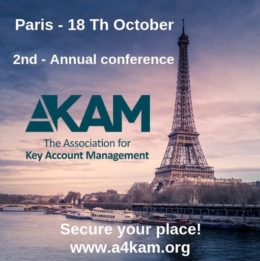 The 2nd annual KAM Conference will be held @IESEG #Paris campus on Oct 18. @A4KAM_Official technical workshop on Oct 17. See you in #Paris! 
Find out more info here >> ieseg.fr/en/events/2nd-… #KeyAccountManagement