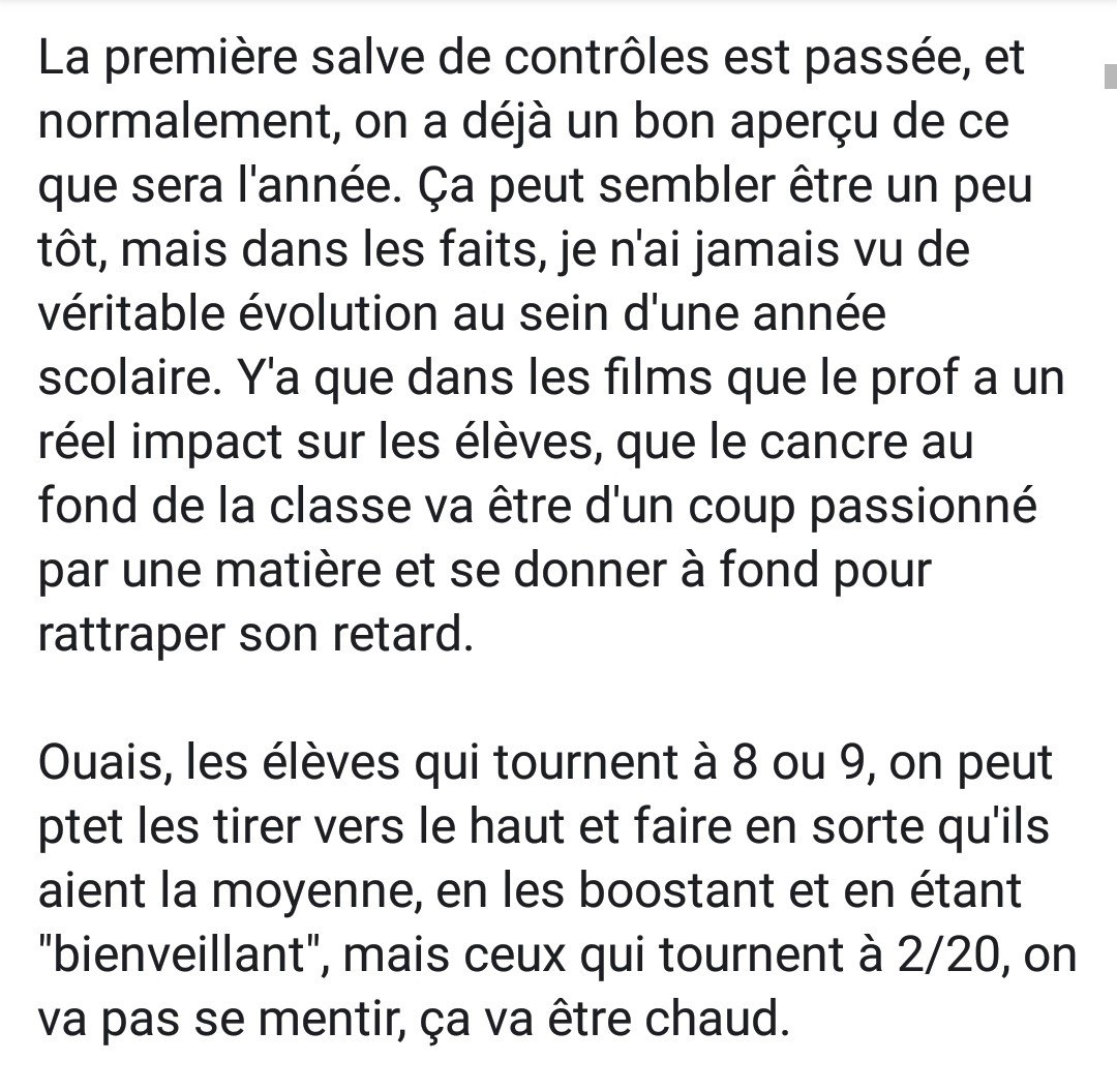 MsieurLeProf's tweet photo. Première salve de contrôles. https://t.co/LB5VJiILYN