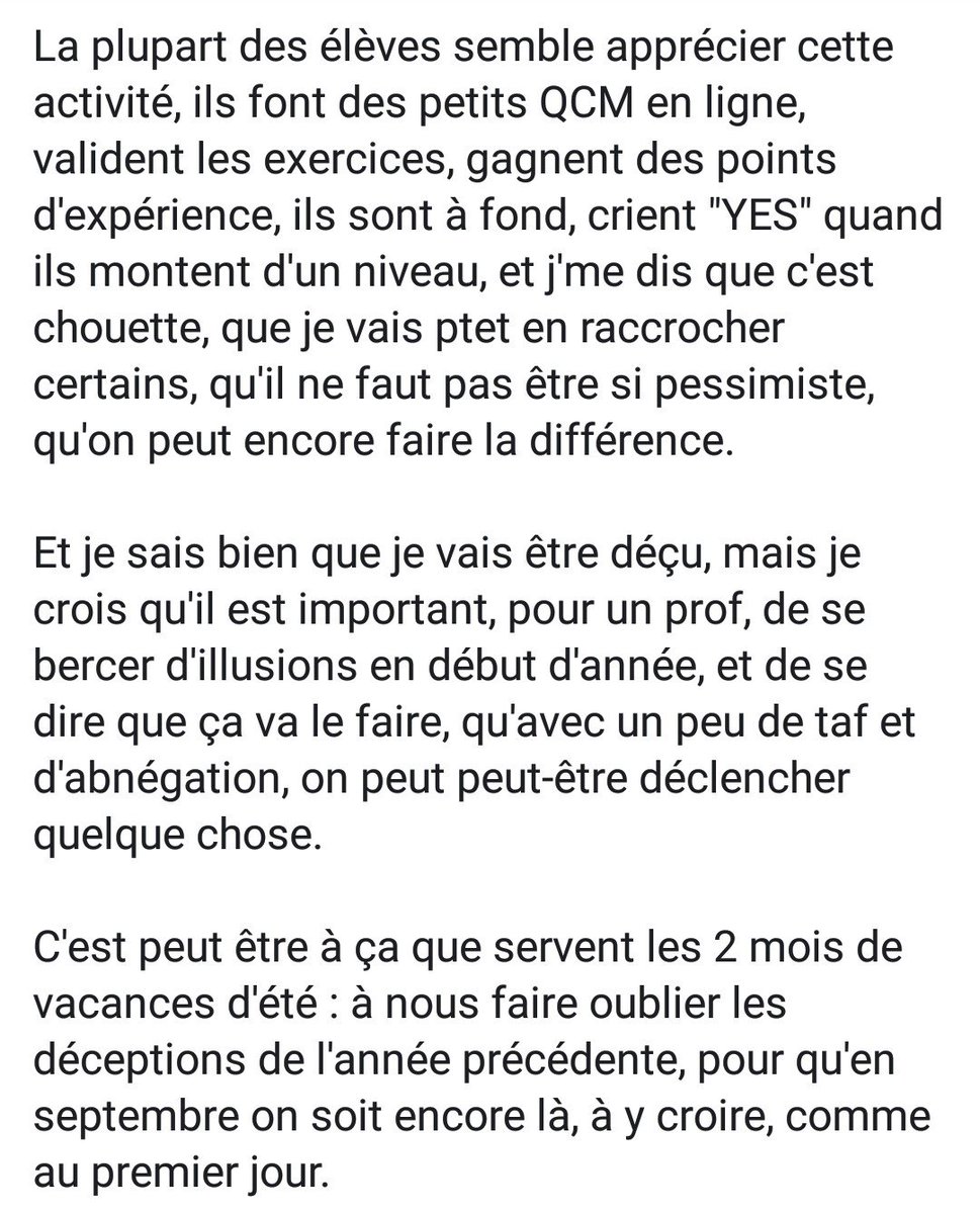 MsieurLeProf's tweet photo. Première salve de contrôles. https://t.co/LB5VJiILYN