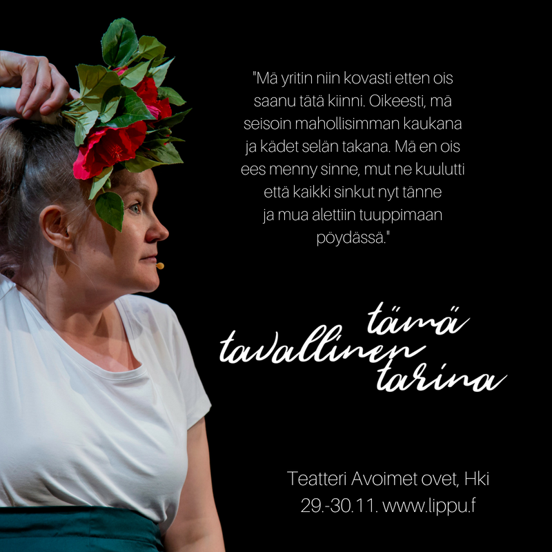 EkataTheatre's tweet photo. 🧣Syksy saapuu ja kaulaliina pitää taas kaivaa jostain kaapin kätköistä. 🍂 Synkkiä syysiltoja lämmittämään on tulossa kuitenkin #TämäTavallinenTarina 🍁

29-30.11 @avoimetovet

Liput: https://t.co/mEpM5FV3if https://t.co/pBP7nPeivE