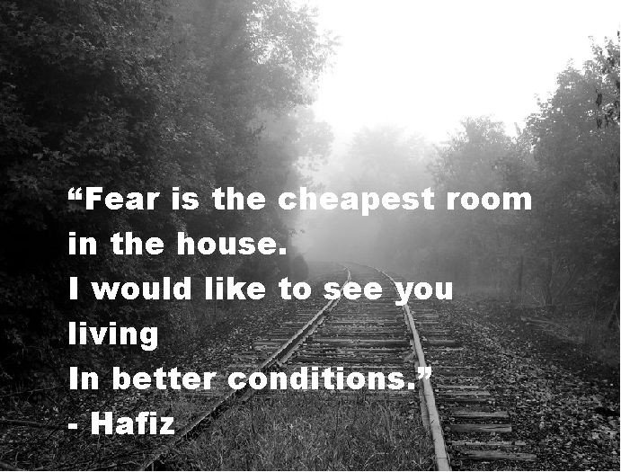 Ndang On Twitter Fear Is The Cheapest Room In The House