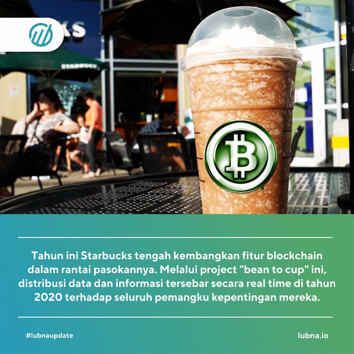 lubnaio's tweet photo. Sudah minum kopi belum? Apa jadinya jika brand Kopi favoritmu pakai teknologi blockchain? #harikopisedunia #harikopiinternasional #InternationalCoffeeDay #starbucks #blockchain #LUBNAUpdate #LUBNANews #Viral #QOTD https://t.co/t0vC6cS5nR