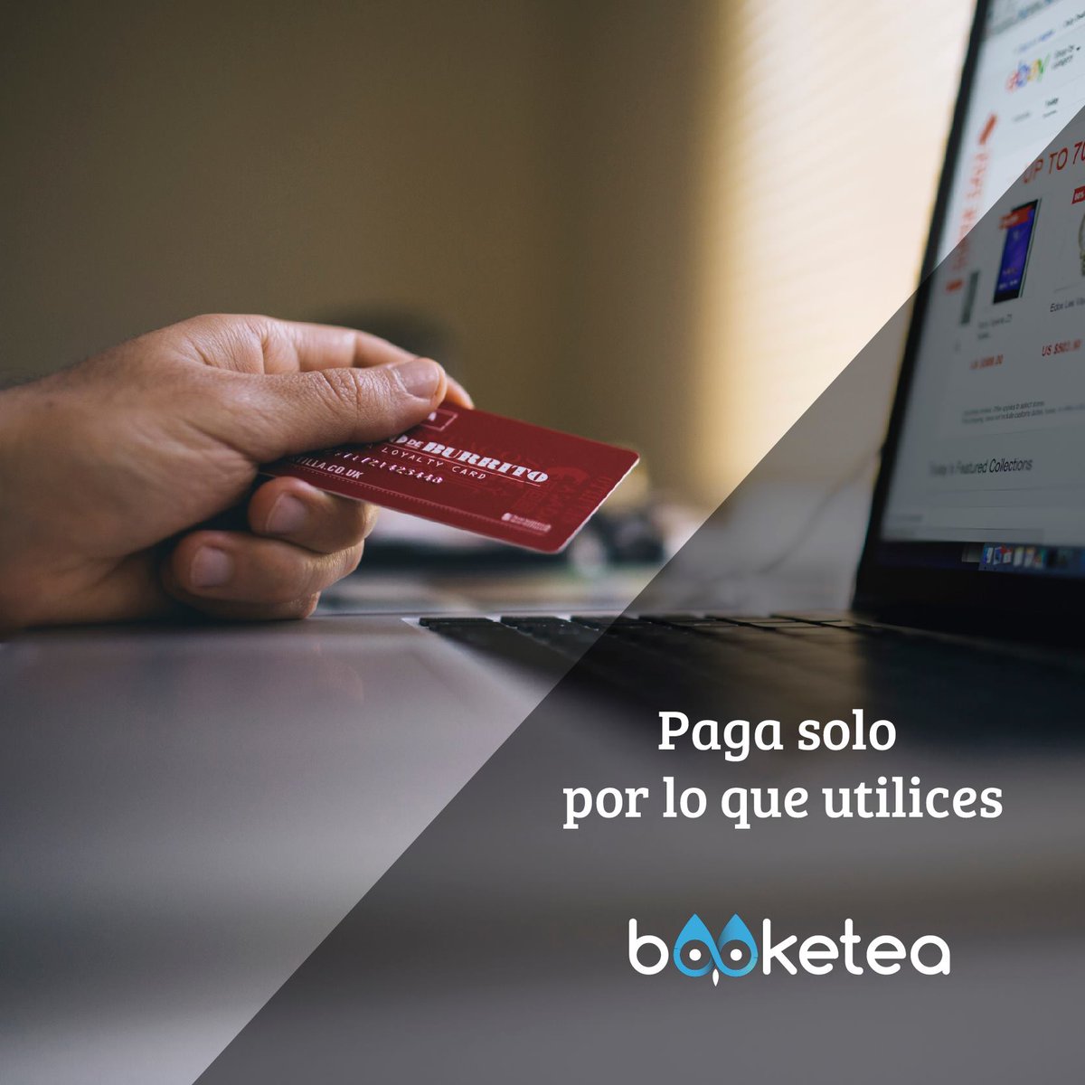 Con Booketea únicamente pagas por lo que utilizas.📈

#experiencias #turismo #reservas #destino #software #business #gds #booking #bookingsystem #experience #regalo #gestor #gestordereservas #mundial #solución #empresas