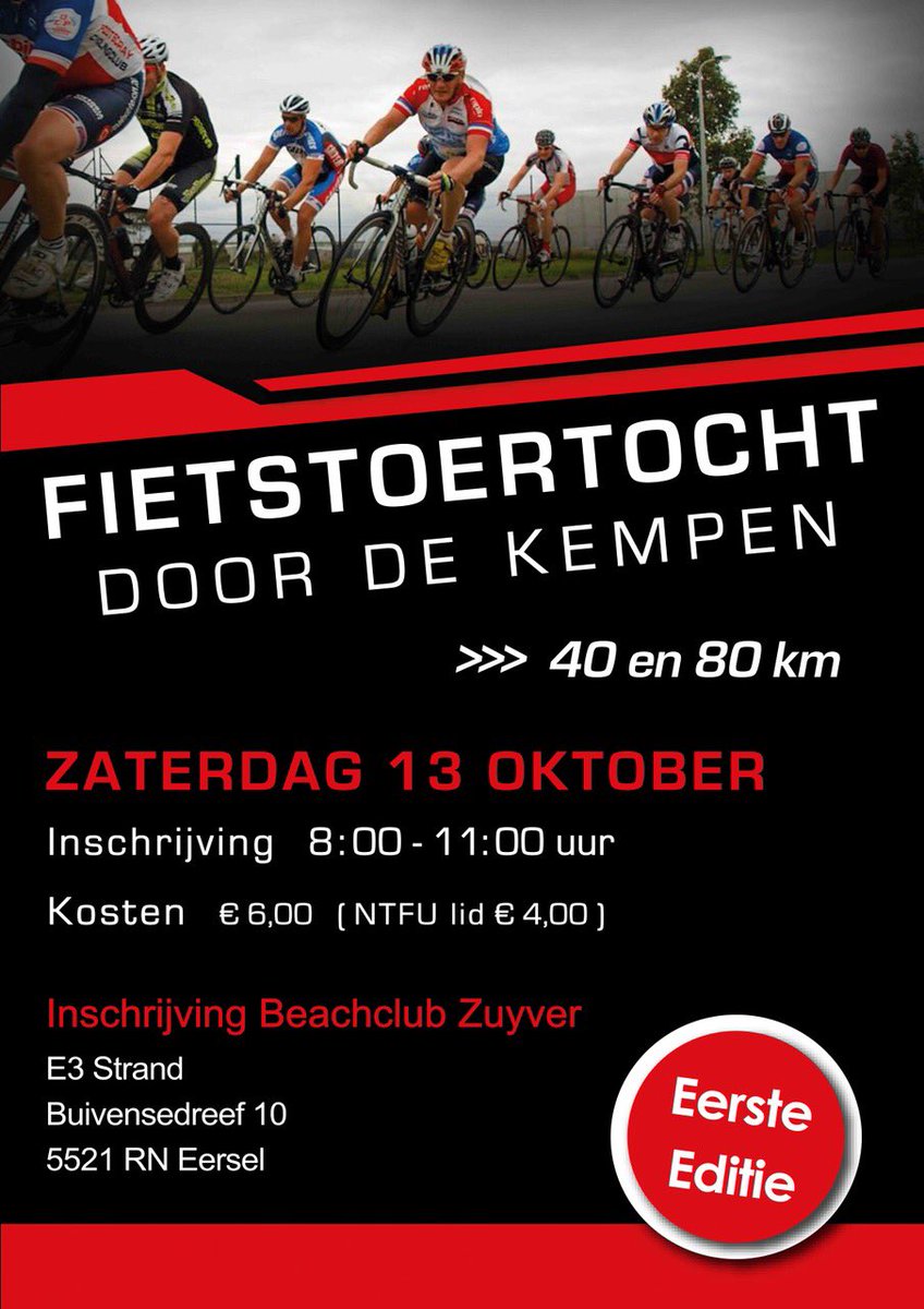 ronanvzandbeek's tweet photo. Op 13 en 14 oktober organiseren we 3 supergave evenementen aan het E3-strand in eersel. Meer info op https://t.co/bGqqM1x0o8 #meedoen https://t.co/7NWcx6Wr8L