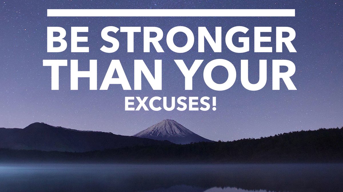 Lindaasettle's tweet photo. Decide today to stop making excuses. Try this instead https://t.co/3Kkj1uoWtn #homebiz #mlm https://t.co/LmVuNtPQTR