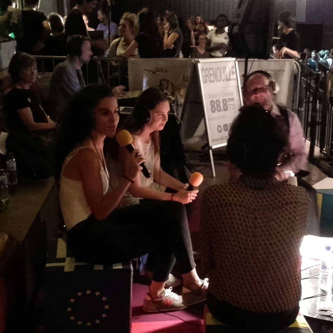 iGEMteamAMU's tweet photo. Storytelling is the most powerful way to put ideas into the world today.
At the european researchers night event we had the chance to tell the story behind the #BreakingBugs project to the public and got featured on a local radio @radiogrenouille in the process
#iGEM2018 https://t.co/RvAyddP4SC