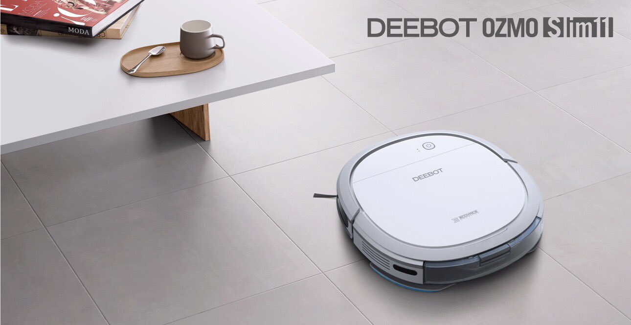 ECOVACS ロボット掃除機 DEEBOT ozmo slim11 ホワイト Amazon | ECOVACS(エコバックス）DEEBOT OZMO Slim11 ロボット掃除機