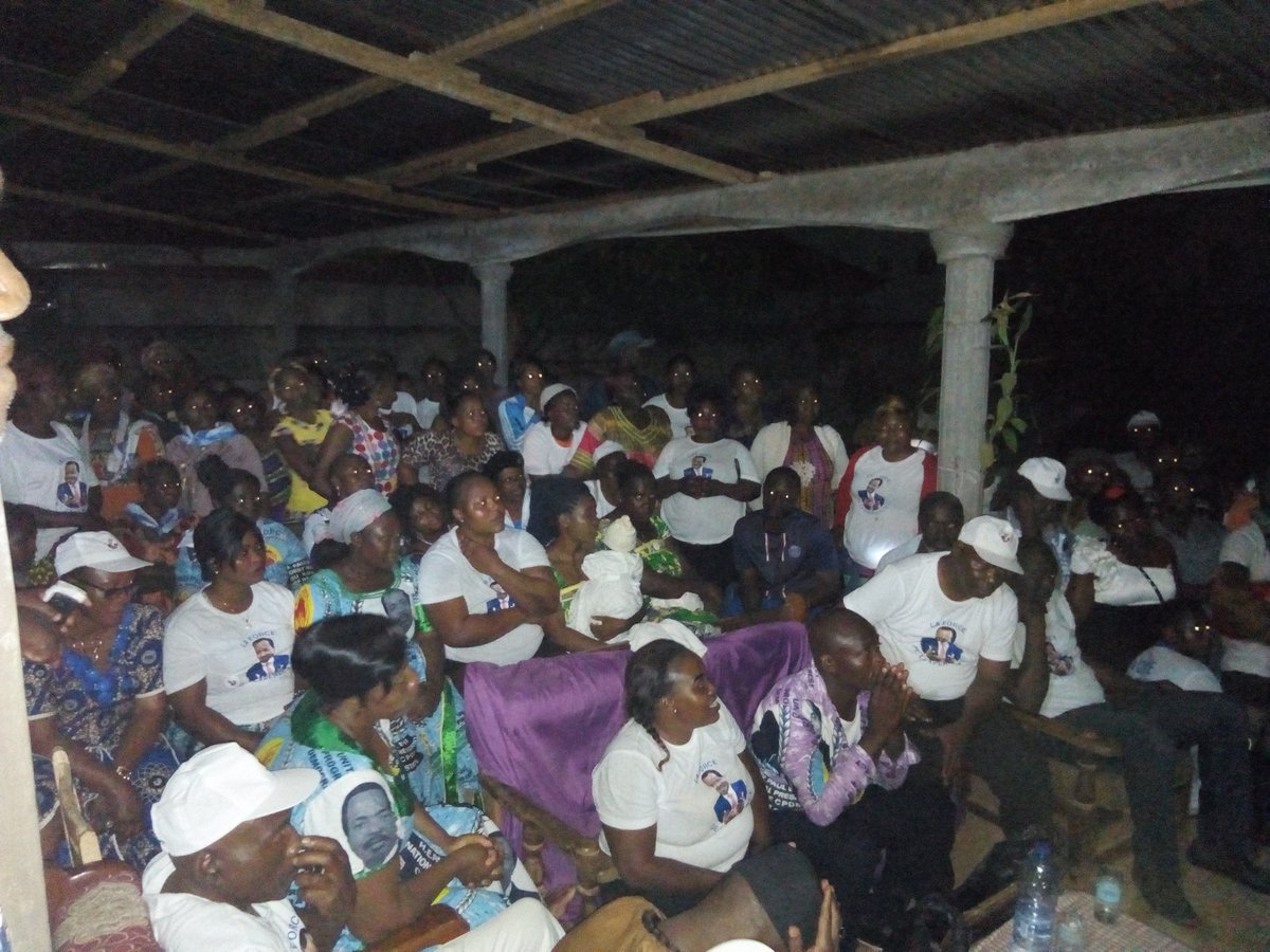 7Rdpc's tweet photo. Dimanche 30 septembre 2018 ,05 meetings dans la commune de Yaoundé 7 par le Maire #AugustinTamba en présence du #MinistreMbwentchou #laforcedelexpérence https://t.co/U0euNDEKbO
