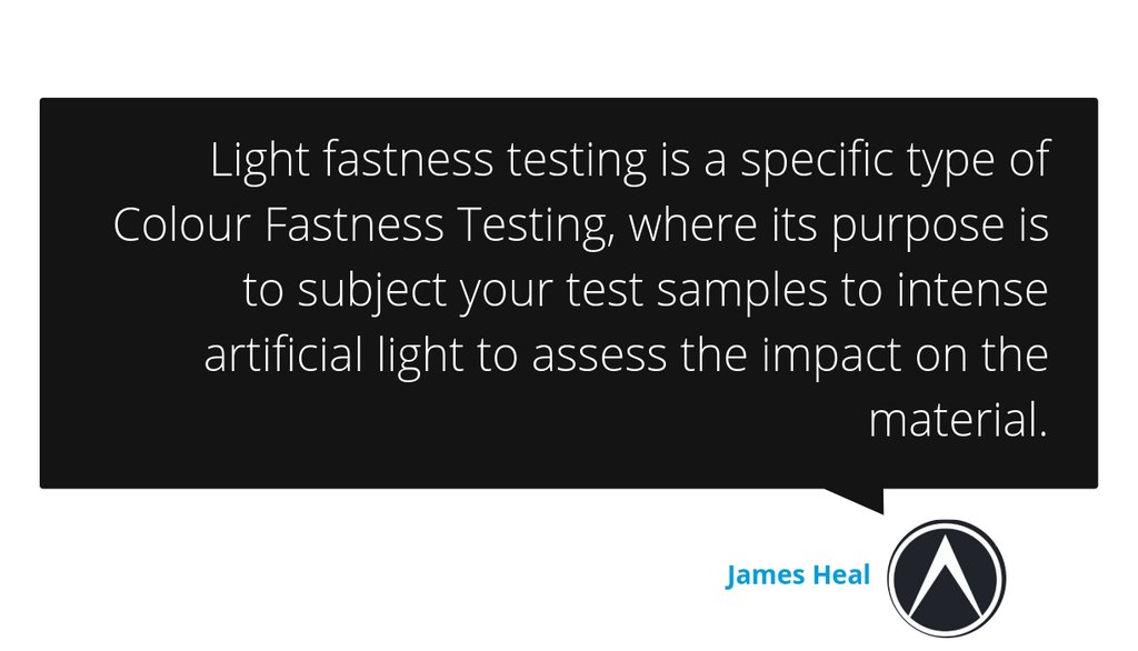 JamesHHeal's tweet image. A little something we wrote recently: A simple guide to Light fastness testing: helping brands show their true colours goo.gl/qzfYYU #Lightfastness #Colourfastness #BlueWools