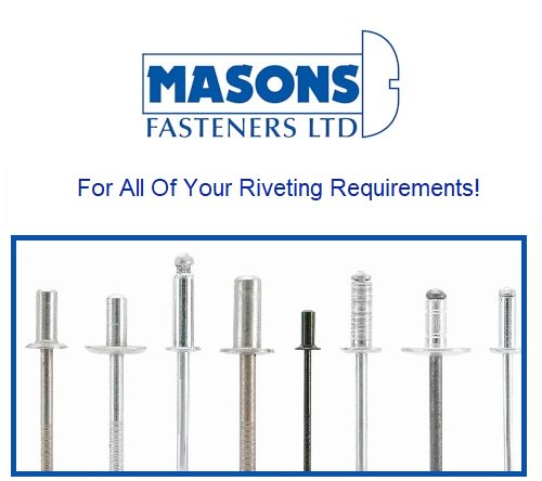 MasonsFastUK's tweet image. Did you know as well as offering a diverse range of #ThreadedFasteners Masons are an #Emhart approved stockist and supplier? Speak to us today for all of your #riveting requirements! masonsfasteners.com