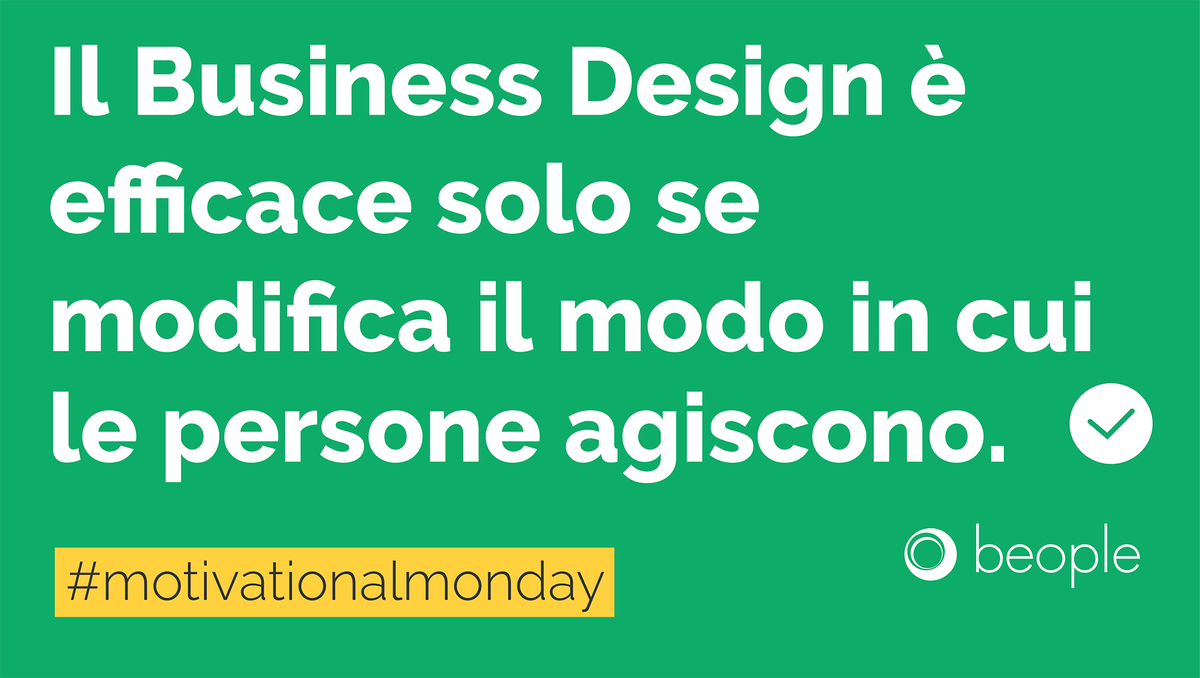 beople_it's tweet photo. L'#innovazione non la fanno le tecnologie, ma le persone. Per questo noi non insegniamo il #BusinessDesign, ma a essere business designer https://t.co/ZqDpauXHoq https://t.co/rZDHOY6kPU