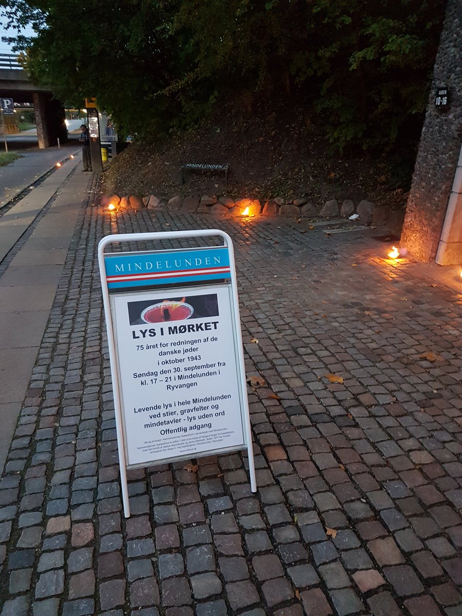 BennyDagan's tweet photo. Honoring the courage &amp; sacrifice 
of the Danish Resistance at Ryvangen Memorial Park. Many Danish freedom fighters were executed here or elsewhere, or died in concentration camps, during World War II.  

Many of them took part in the heroic rescue of the Danish Jews 75 years ago. https://t.co/NeIpNE3CUE