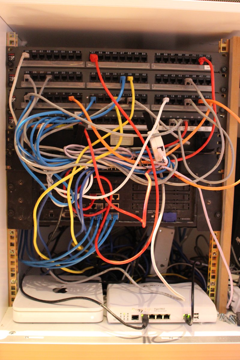 aihometech's tweet image. A good day&apos;s work getting this rack in order on a budget. #avtweeps #rackbuild #LiveInstall #smarthome #homeautomation #habitech #rgbcomms