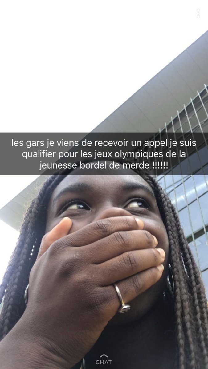 loladprets's tweet photo. Enfin tu souris à la caméra. J’espère tu souriras à France 3. Bon vent de 3 semaines et ramène nous l’or des JO ma belge. @MariamOulare #belgium ❤️ https://t.co/3kV7xsJhbD