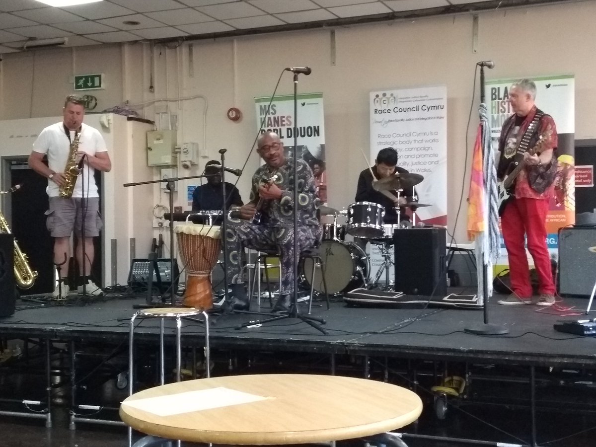 Jazzy Africans <a href="/BHMWales/">.</a>   Great sounds.