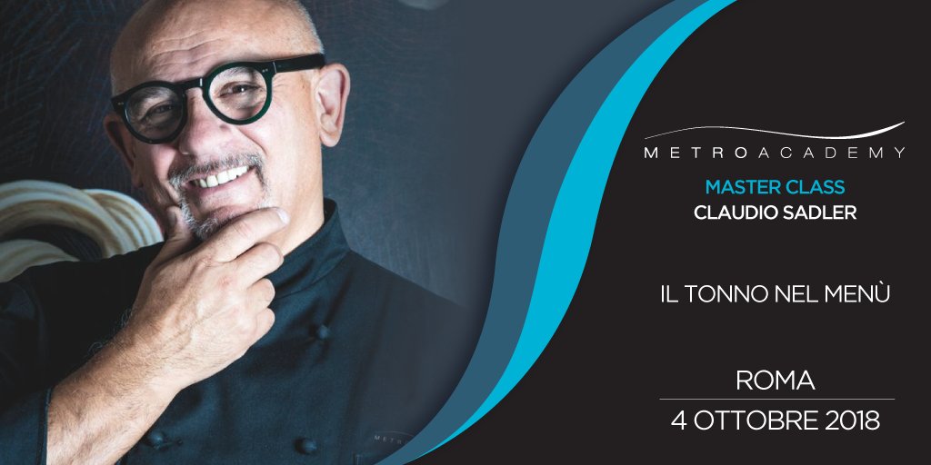 Vuoi che il tuo menù sia insuperabile? Un tocco di creatività unito ad un prodotto d'eccellenza: il tonno. Ti aspettiamo l'8 ottobre presso METRO Academy con il nostro Direttore Scientifico @ClaudioSadler per preparazioni genuine e gustose! Non mancare! :)