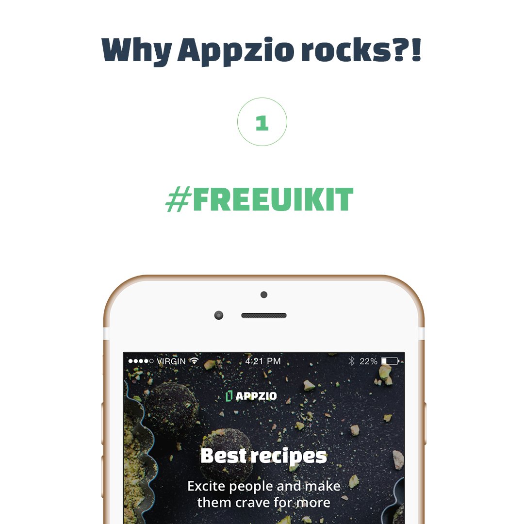 appzio_com's tweet photo. Appzio is a great choice for building mobile apps. 😎
One of best reasons is our UI kit. You can check it out and download it from 👉 https://t.co/fyAZ3ZsjNU 
Check our latest blog post for more reasons why we rock: https://t.co/zGKLRa9dbo
#mobileappdev #uikit #iosdevelopment https://t.co/zzkWlfXUMS