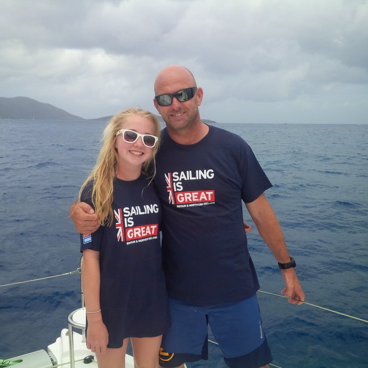 ADORSkipper's tweet photo. There is nothing quite like being at sea, especially with my family. I have total respect for the Ocean. We can never tame it and we must do our utmost to protect it #UnseenOcean https://t.co/axax4UjHIZ