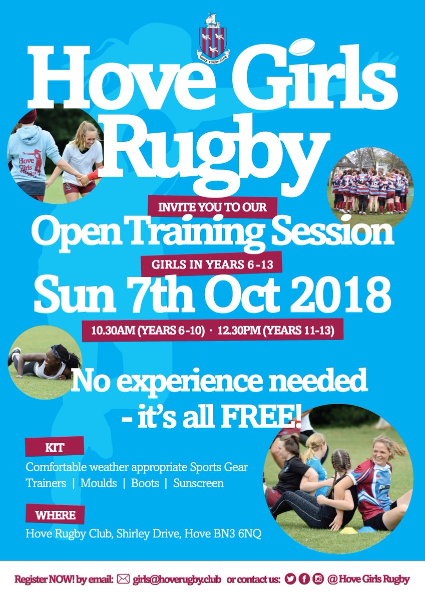 Property_Moves's tweet photo. Interested in Playing Rugby? @HoveRugbyClub @HoveGirlsrugby are a great Local club and welcome all ages #Proudsponsors #Hove #Brighton #Sport #Rugby #Play #Local #Allages #Hoverfc #Greatclub #Family https://t.co/PI0rHsnjzP
