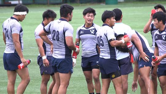 ラグビーウイークリー 今夜は ワイルドな奴 春季大会 夏合宿 先日のジュニア選手権で王者帝京大学を破り 22年ぶりに王者奪還を狙う明治大学ラグビー 部 主将として率いるのはshとしてゲームメイクをし勝利へ導いている福田健太 王者復活を誓う紫紺