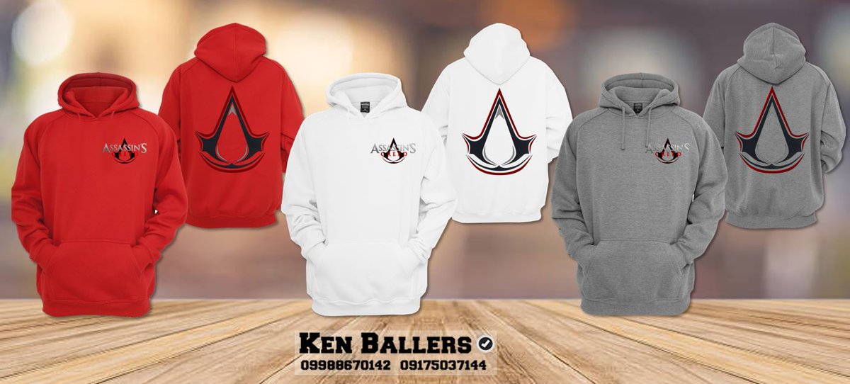 KenBallers_KB's tweet photo. Para sa mga kasing Astig ng New Design namin 😎
Assassin's Creed Hoodie Available!
FREE Delivery Nationwide Door To Door.
#AssassinsCreed
#Design
#Hoodies
#AvailableNOW
#KenBallersShop https://t.co/lsvNmCeuuy