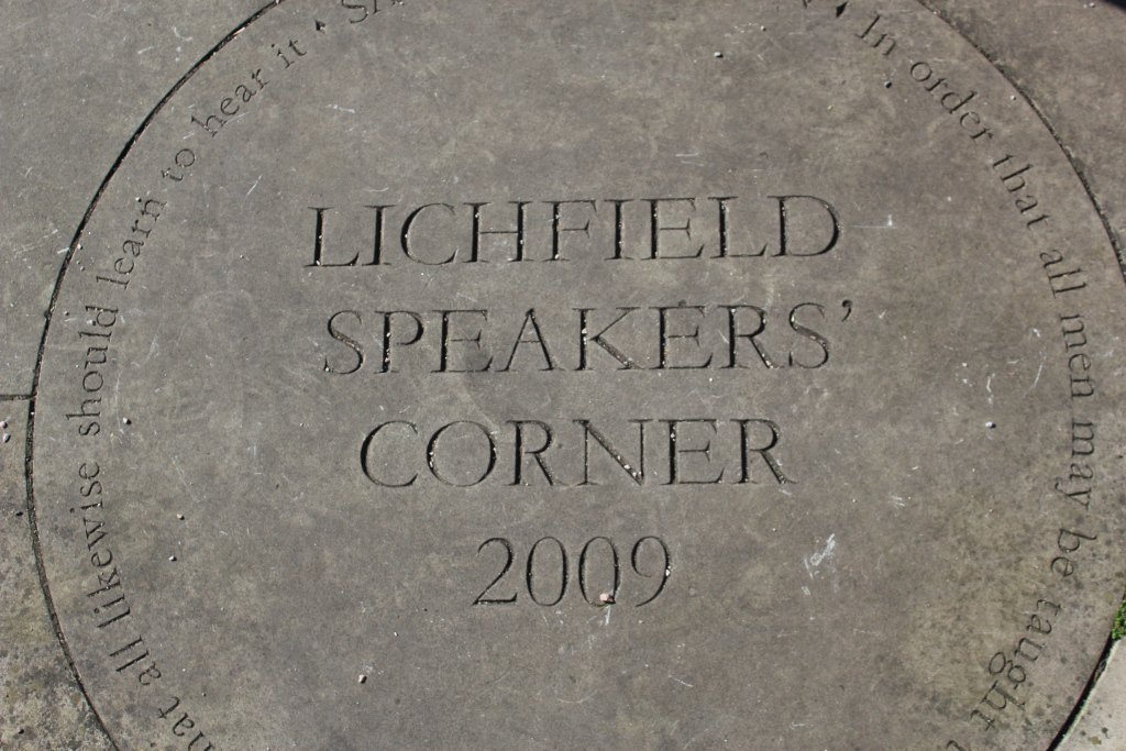 The next speaker at Lichfield Speakers' Corner is Matthew Ellis, the Staffordshire Police and Crime Commissioner, on Saturday 6 October at 11am - all are welcome, free to attend and contributions / questions are also welcome #lichfield #Staffordshire