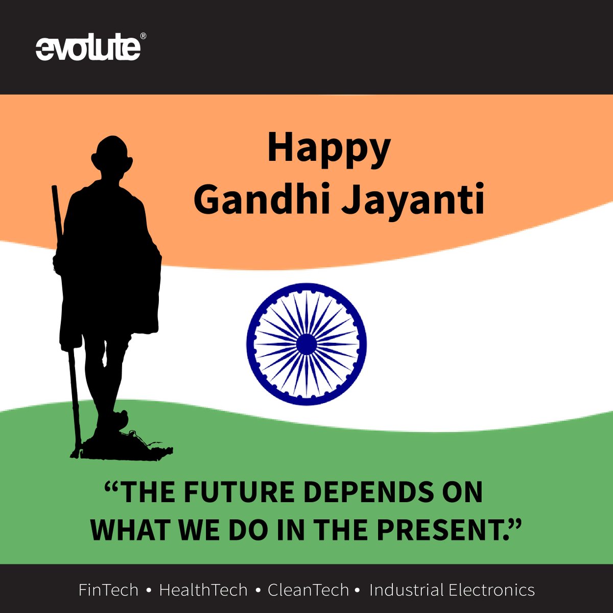 EvoluteGroup's tweet image. Keeping in sync with Mahatma Gandhi’s thought, we at Evolute have constantly tried to empower the people through our various products &amp;amp; solutions to make them prosper and have a better, positive future to look forward to.
#gandhijayanti #2ndoct #evoluteIndia #evoluteinternational