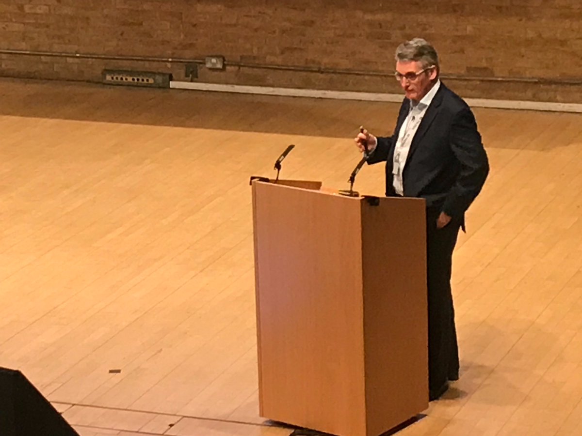 AnnKConnolly's tweet photo. Our very own @DecJones3 speaking about the challenges of CNS drug discovery at #MilnerSymp18 https://t.co/Lw90GfXUVT
