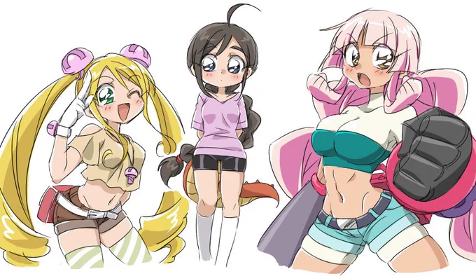 最近むちむちブームで女の子ばっかり描いちゃう 