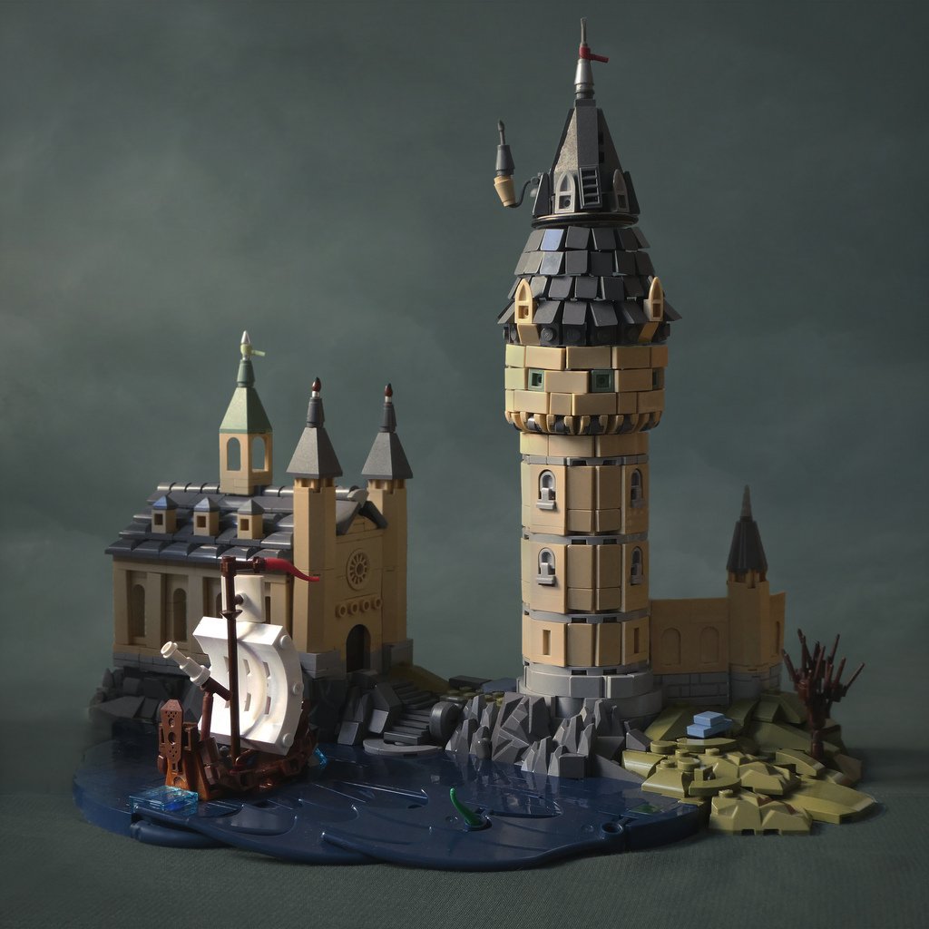 Brick Project on Twitter: "I am always amazed by pictures LEGO moc on flickr! This one is pure genius! - Created Simon NH (https://t.co/1qKNXp27GD) -------- #lego #mediaval #castle /