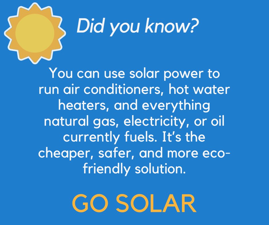 GosolarC's tweet photo. The sun can power anything! 🌞 #gosolar #solar #renewableenergy #sustainableliving #eco #ecofriendly #gogreen #sunpower #environment #solarenergy #sustainable #sustainability #solarpower https://t.co/zOWac4cYLr