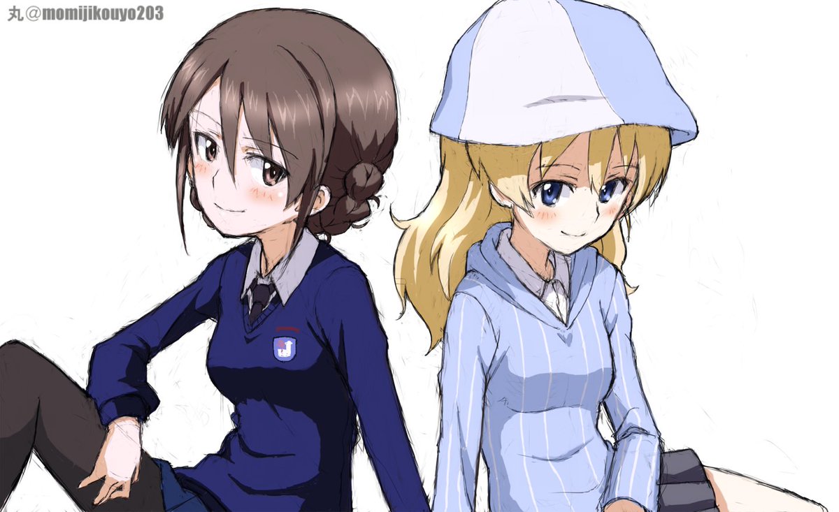 丸 No Twitter ガルパン版深夜のお絵描き60分一本勝負 ガルパン版深夜のお絵描き60分一本勝負 お題 ミカ ダージリン 丸 No Twitter ガルパン版深夜のお絵描き60分一本勝負 ガルパン版深夜のお絵描き60分一本勝負 お題 ミカ ダージリン