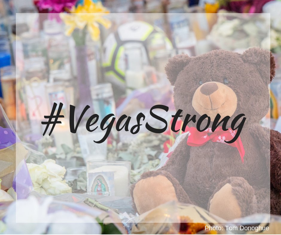PromenadeAtJuhl's tweet photo. A year later, we remain #VegasStrong. #1October https://t.co/5bdutQwHaC