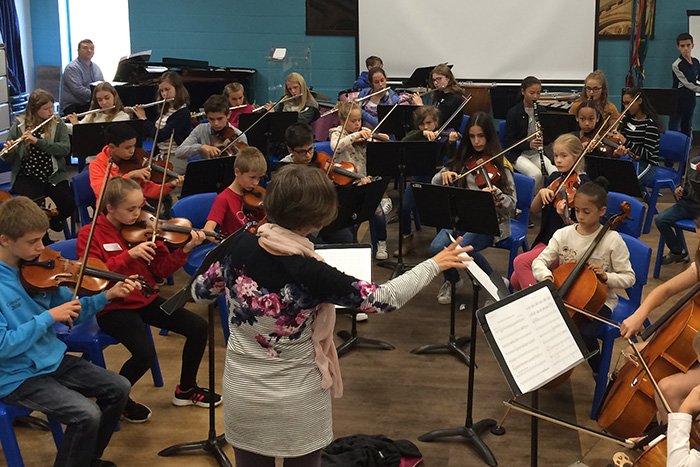 Our new Ely Area Music Centre got off to an amazing start over the weekend, with more than 40 musicians coming along! Thanks to <a href="/Kings_Ely/">King's Ely</a> for helping to make it such a success. Full details, including about how to get involved, are here: ow.ly/US0w30m33dO