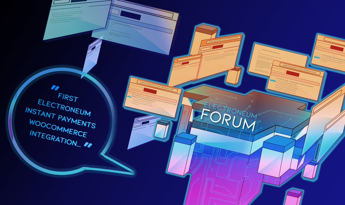 electroneum's tweet image. One of the most popular #Electroneum community forum posts is on WooCommerce’s Integration into our Instant Payment API.
That's right, one of the largest e-commerce systems IN THE WORLD is now ETN-compatible! 
Join in the discussion here: bit.ly/2IvX7Tw
