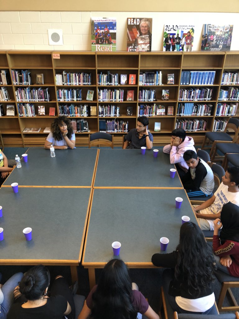 ACPS Library (@libraryacps) on Twitter photo Lunch group discussion with Spoken Word poet and Author, <a href="/AcevedoWrites/">Elizabeth Acevedo</a> @TCWLibrary with International Academy students @TCWTitans <a href="/TCW_ENG_HIS/">Kathy Taylor</a> Lunch group discussion with Spoken Word poet and Author, <a href="/AcevedoWrites/">Elizabeth Acevedo</a> @TCWLibrary with International Academy students @TCWTitans <a href="/TCW_ENG_HIS/">Kathy Taylor</a>
