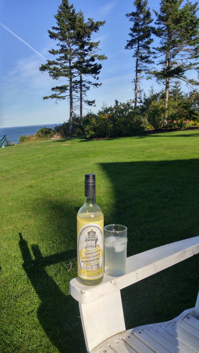 LHLemonade's tweet photo. Our founder Jill Fisher celebrated a lemonade-filled summer in #NewBrunswick last week. She enjoyed a glass in Cape Tormentine, back where our lemonade's story began... https://t.co/M6cAHvUSR0 https://t.co/nQ1ydkt38B