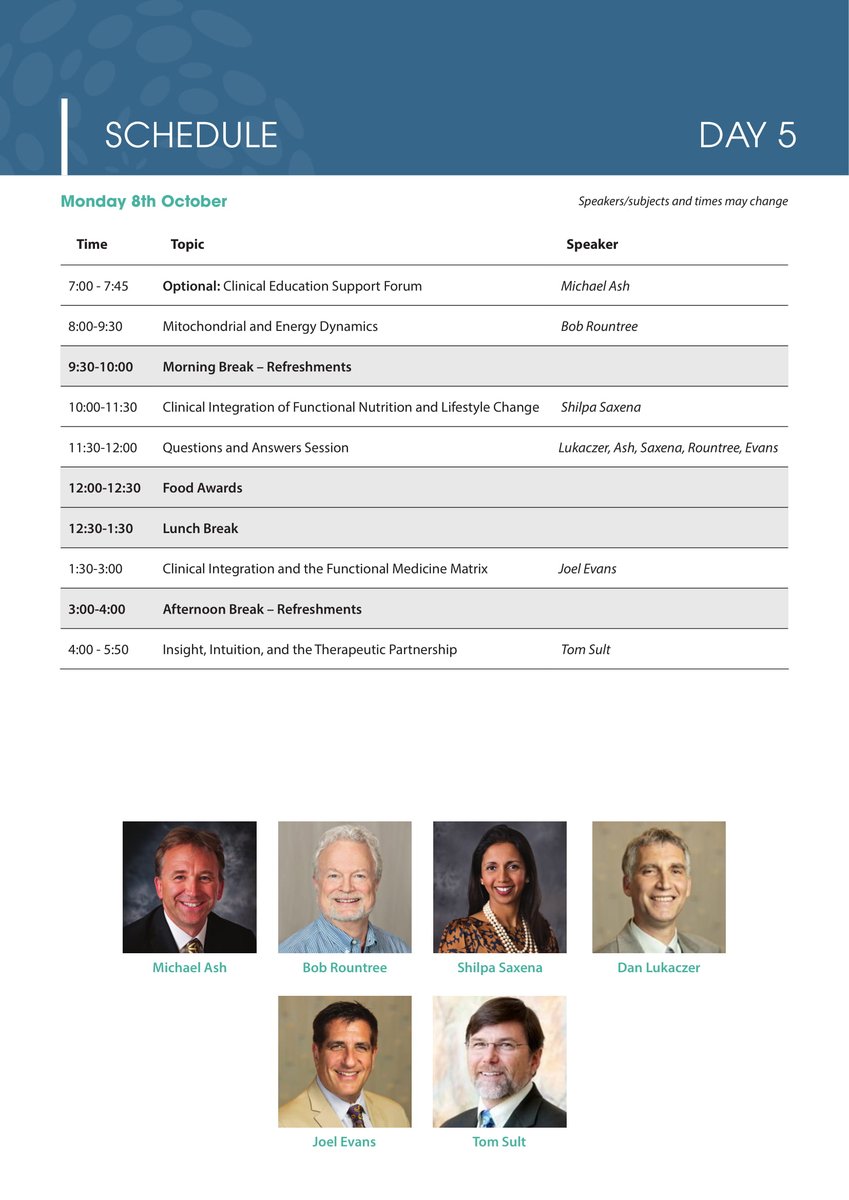DrEddyClinic's tweet photo. RT @officialclined: Today is our last day of #AFMCP2018UK event. Hope you enjoyed this inspiring #course.
#afmcpuk18 #afmcpuk18awards
#AFMCP2018UK #FunctionalMedicine #AFMCP #AFMCP2018 #IFM #functionalmedicinepractitioner #health #nutrition #lifestylem… https://t.co/jqE3yOed18