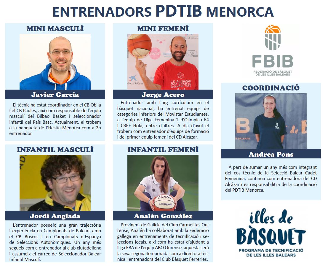 FBIBasquet's tweet photo. Ei! Encara no t'has apuntat al PDTIB Transfer Class?? Avui vos presentam al cos tècnic de Menorca!! Mira mira... segur que no t'apuntes??
Més info a https://t.co/YF5T61m031
#IllesDeBàsquet https://t.co/ieeRfF7Xkc