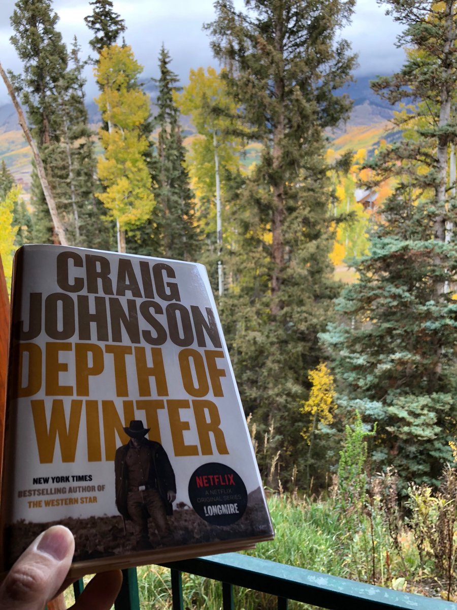 WilliamColby1's tweet photo. #Longmire #DepthOfWinter approaches the Colorado High Country. @ucrosspop25 https://t.co/k4JN646Bem