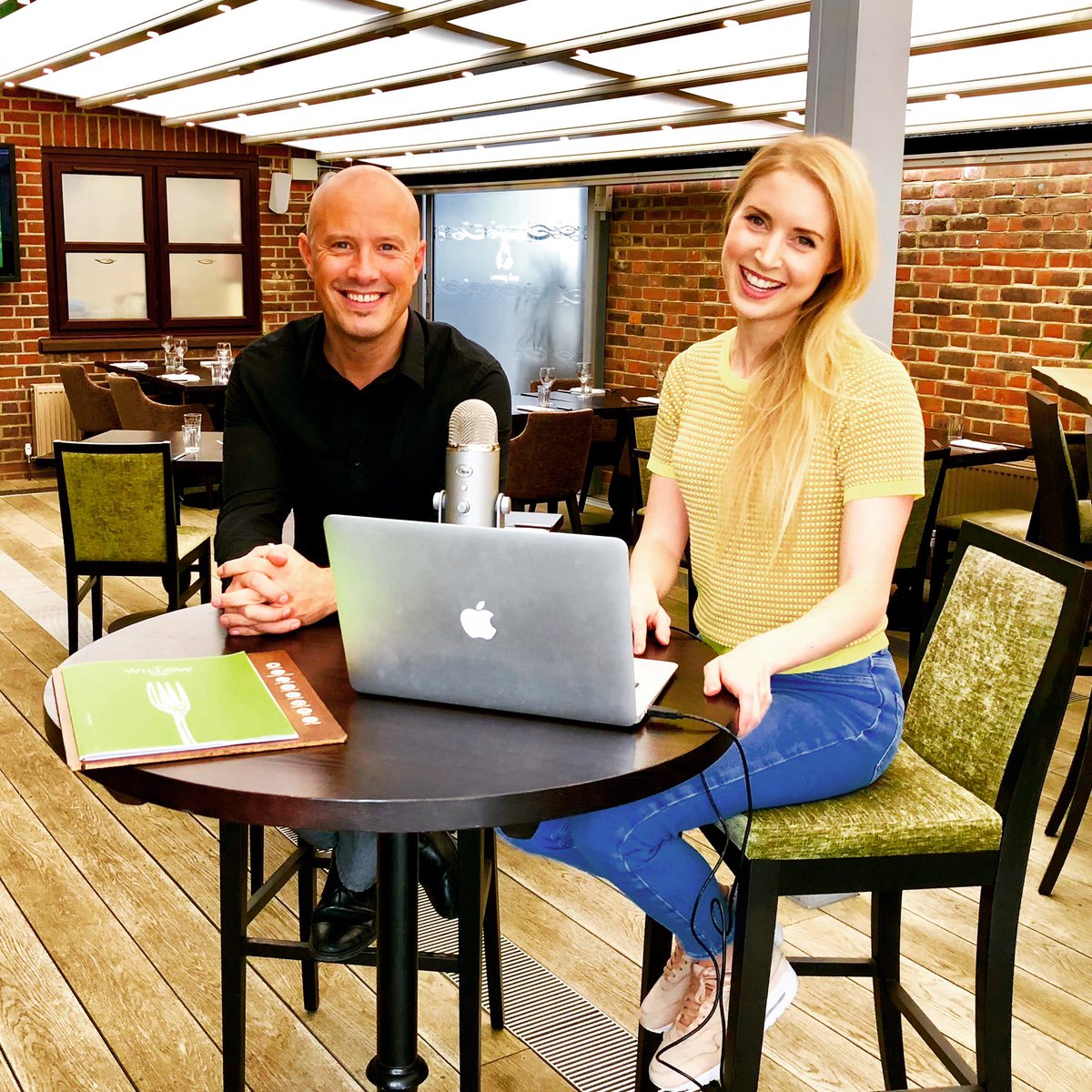 Gemma Evans (@gemmaevans) on Twitter photo Podcasting with <a href="/dale_pinnock/">Dale Pinnock</a> for episode 20 of HealthHackers.uk. It’ll drop onto your iPhone Podcast app within the next hour!
Thanks for having us <a href="/your_willow/">The Willow Real Food Restaurant 🍽🥑 & Bar 🍷🍸</a> 👌🙌 Podcasting with <a href="/dale_pinnock/">Dale Pinnock</a> for episode 20 of HealthHackers.uk. It’ll drop onto your iPhone Podcast app within the next hour!
Thanks for having us <a href="/your_willow/">The Willow Real Food Restaurant 🍽🥑 & Bar 🍷🍸</a> 👌🙌