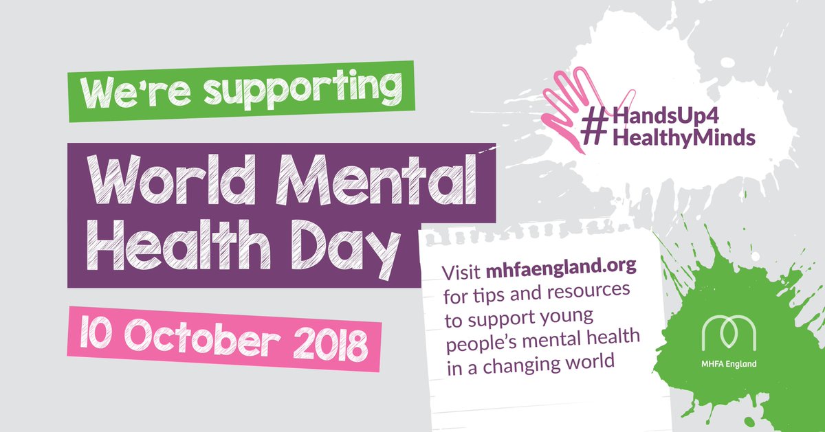 MHFA England® tweet media