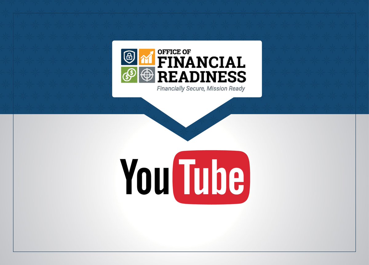 DoDFINRED's tweet photo. @SEC_Investor_Ed @USArmy And be the first to see our latest videos by subscribing to our YouTube channel! https://t.co/LLZfefucOH #SECFinancialChat https://t.co/w9zHyfOW9f