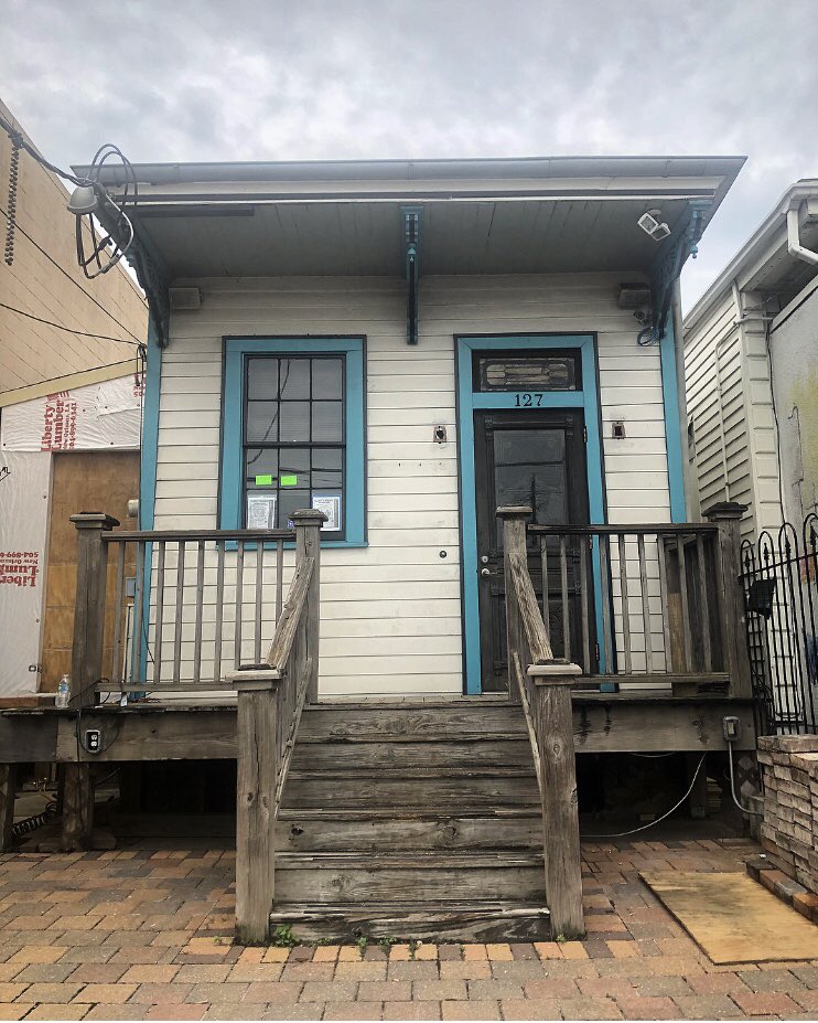 chefsuez's tweet photo. Meet my new restaurant! It’s the old Rue 127 and we’re making it our own. We’ve been busy tearing walls down in here, and it feels AMAZING! 👷🏼‍♀️✌🏼 #sue127 #constructionzone #watchout https://t.co/WI7IZalRrq