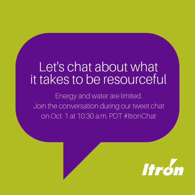 ItronInc's tweet image. According to the #ResourceReport, one third of participants surveyed would like to participate in demand response programs! Let’s discuss more today at 10:30 a.m. during the #ItronChat #IUW18