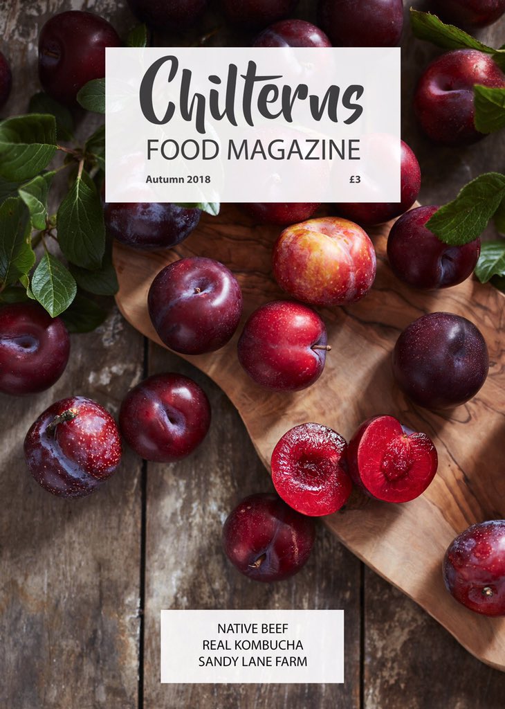Out Now: Autumn 2018 issue of the Magazine, possibly our favourite cover yet. In this issue: find out about the mercurial @vonpecker83 from <a href="/MashInnBucks/">The Mash Inn</a>; take a trip to <a href="/sandylanefarm/">Sandy Lane Farm</a>; learn about <a href="/NativeBeef/">Native Beef</a>: and try recipes from <a href="/nataliejmt1/">Natalie Thomson</a> #chilterns chilterns-food-magazine.myshopify.com/cart/127997670…