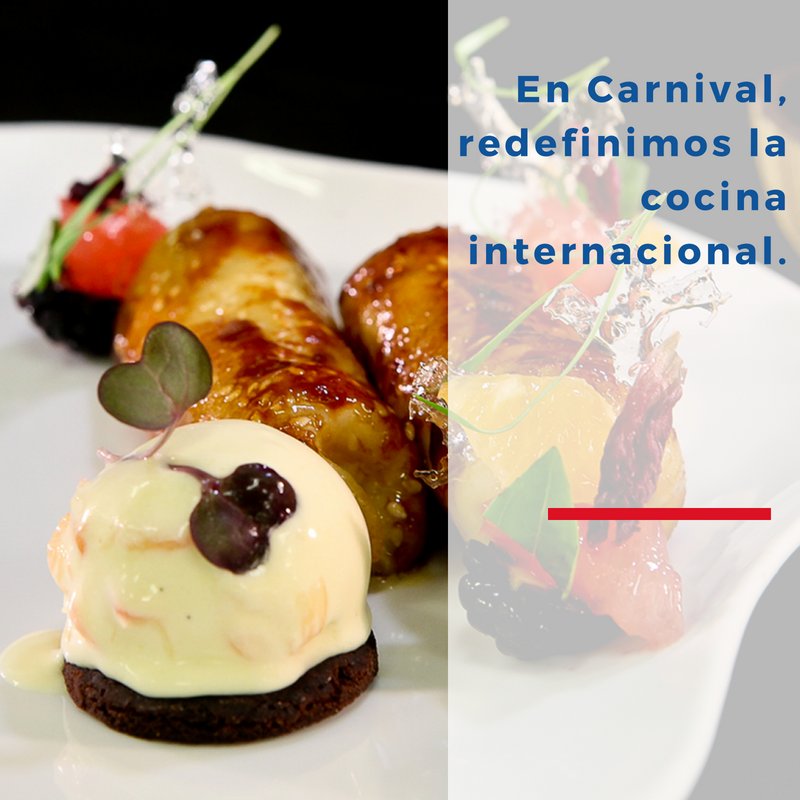 CarnivalMexico's tweet photo. Aventúrate en la gastronomía del mundo en nuestros restarantes de especialidad. Visita nuestra página https://t.co/dgOXc3MXzF https://t.co/RLLuTgnrFD